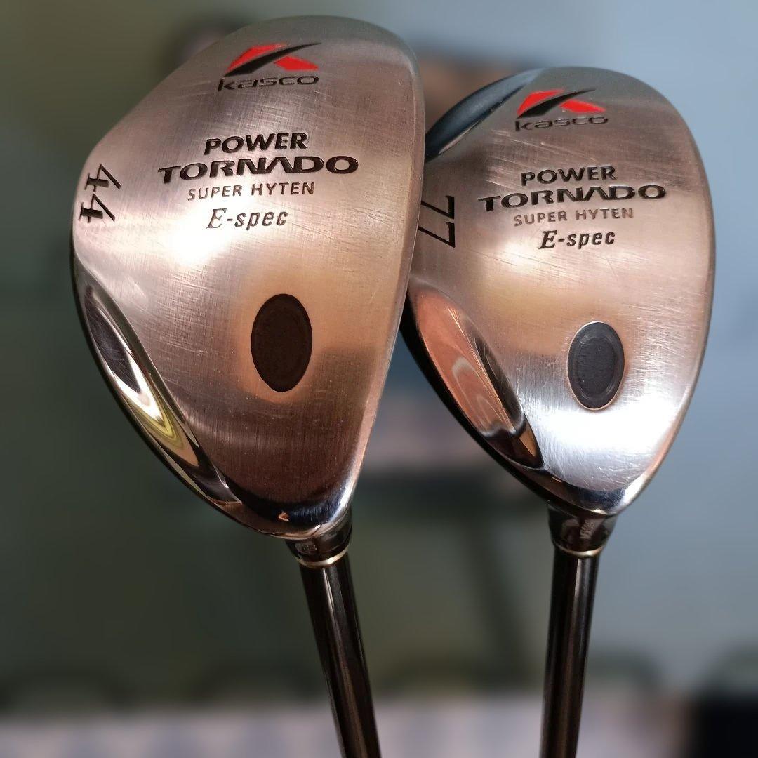 kasco POWER TORNADO ユーティリティ 44、77