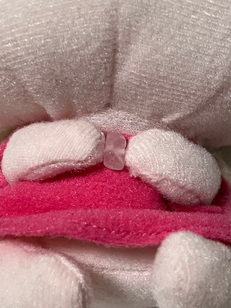 しあわせにゃんこ　サンエックス　ぬいぐるみ　石付き　平成レトロ