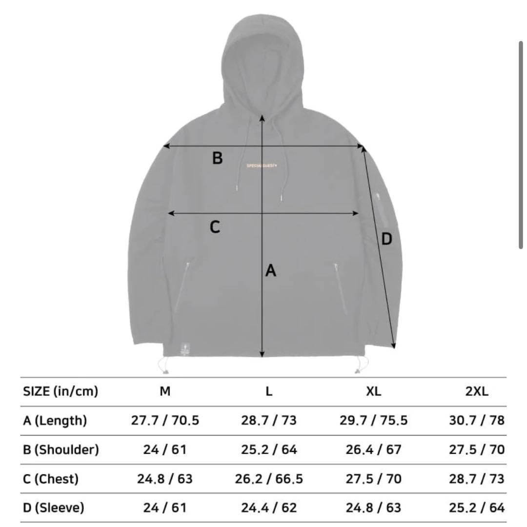 スペシャルゲスト パーカーV2 ADJUST HOODIE N