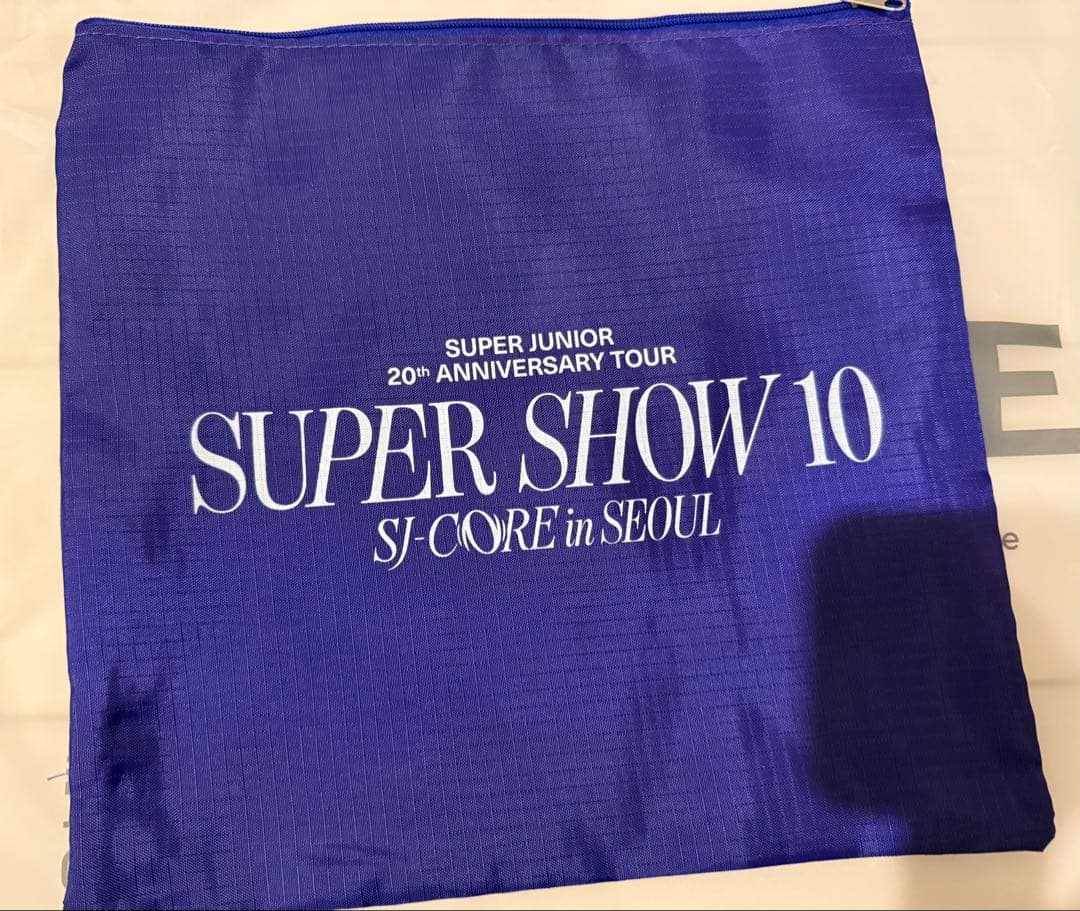 Super Junior SUPER SHOW10 アンコン　入場特典ポーチ