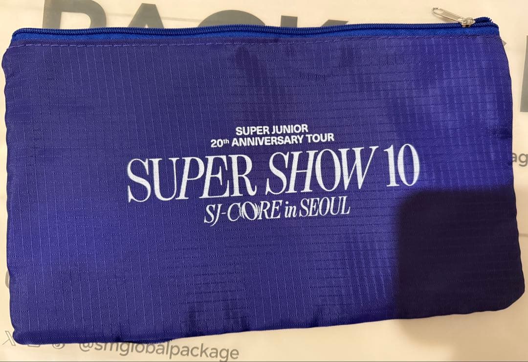 Super Junior SUPER SHOW10 アンコン　入場特典ポーチ