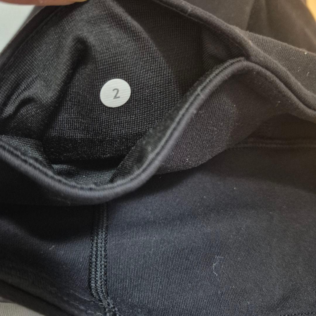 lululemon ルルレモン フレアパンツ ヨガパンツ ブラック サイズ2