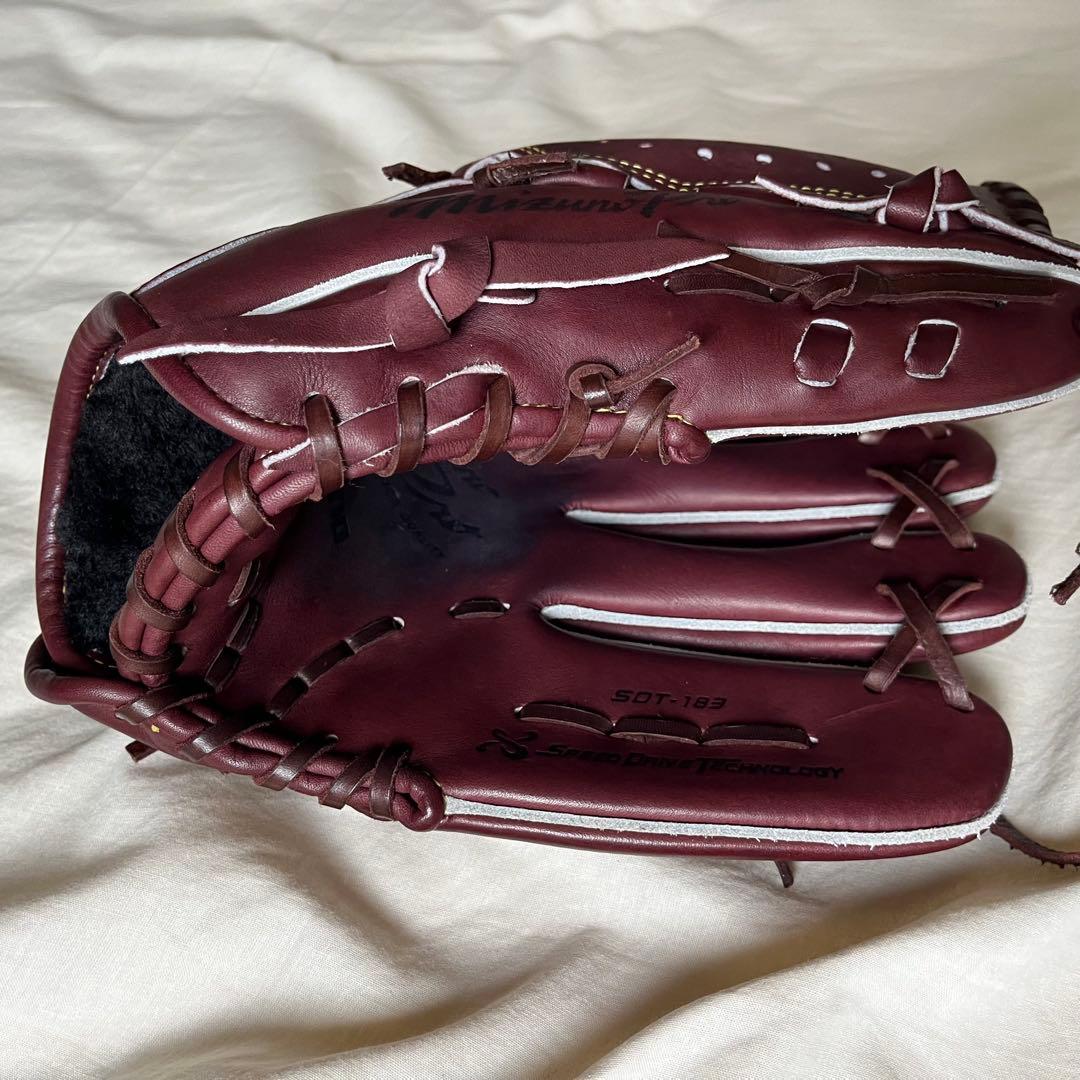 Mizuno Pro 硬式投手用グローブ プラムブラウン　即戦力　美品