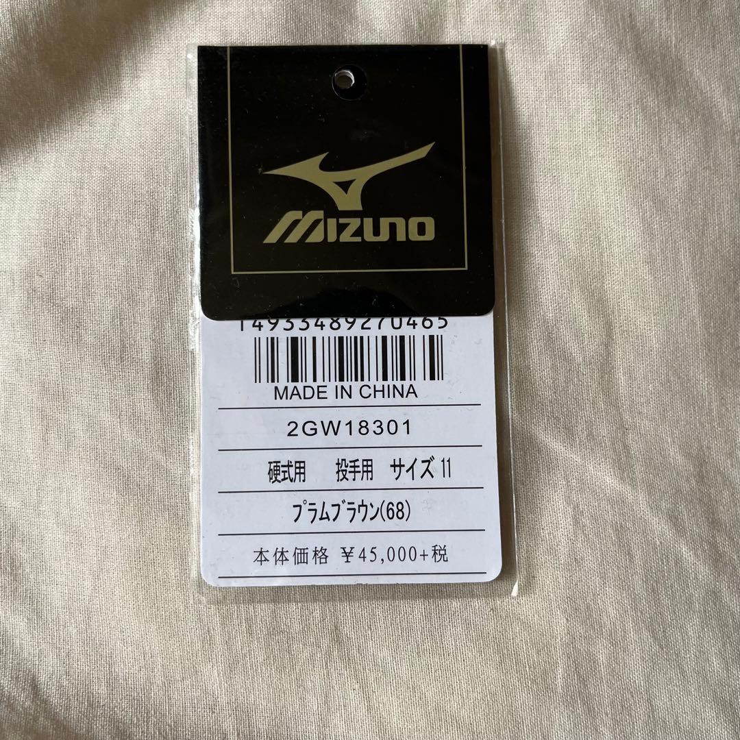 Mizuno Pro 硬式投手用グローブ プラムブラウン　即戦力　美品