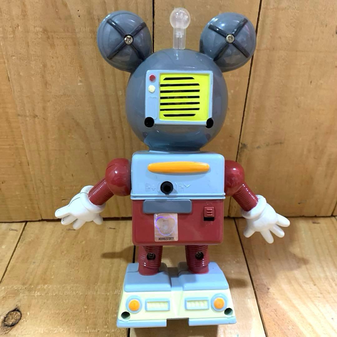 【Mickey mouse】目覚まし時計〈曲数10曲位〉ロボット式（単3✖️2 ）