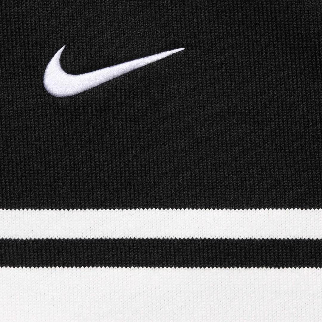 Supreme Nike Stripe Rugby 黒 M