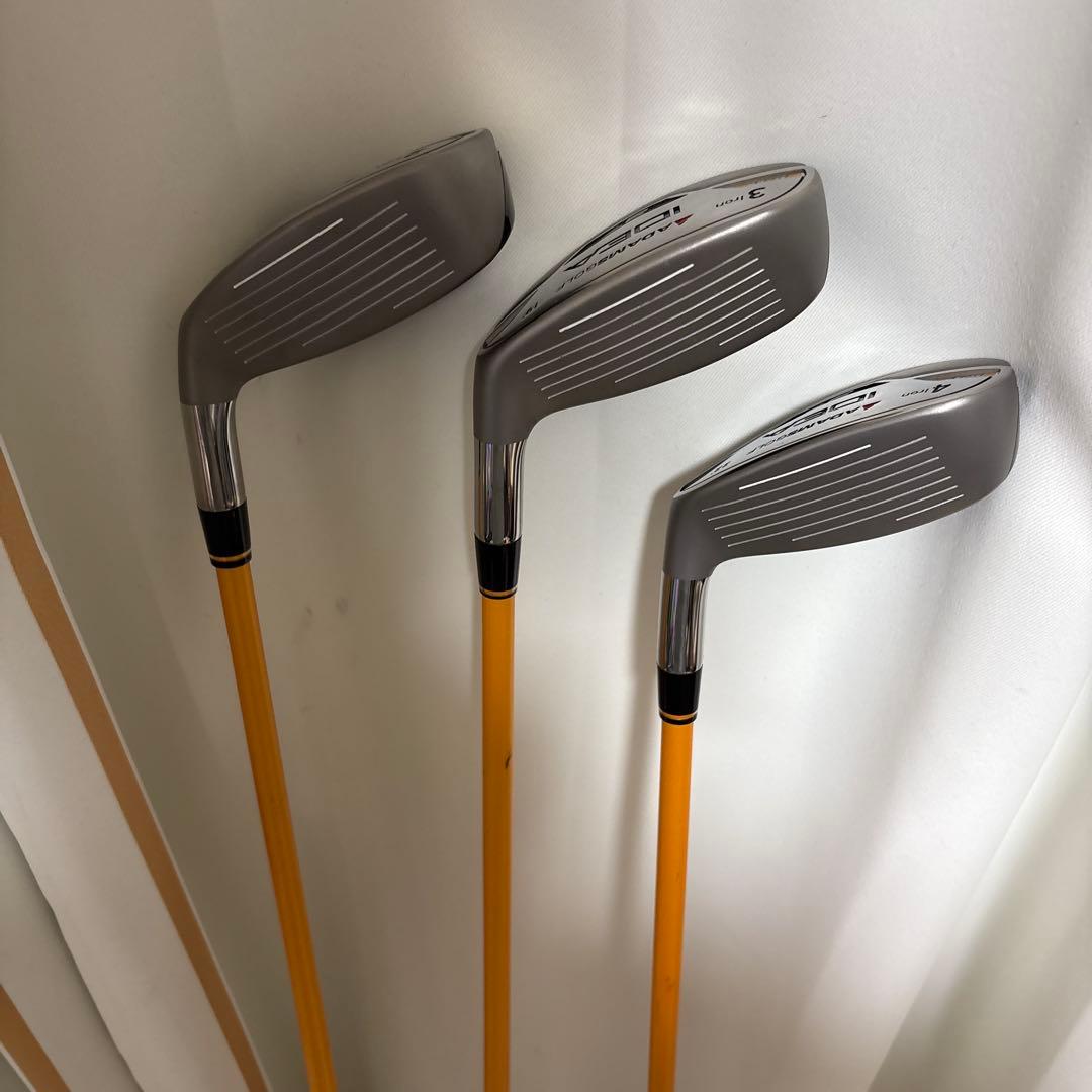 ADAMSGOLF RPM UT3本 シャフト　マミヤOP Ｖ2 プロホース
