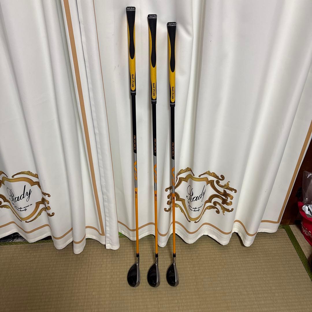 ADAMSGOLF RPM UT3本 シャフト　マミヤOP Ｖ2 プロホース