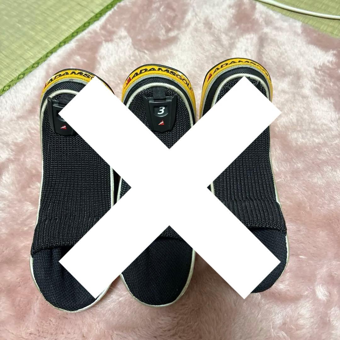 ADAMSGOLF RPM UT3本 シャフト　マミヤOP Ｖ2 プロホース