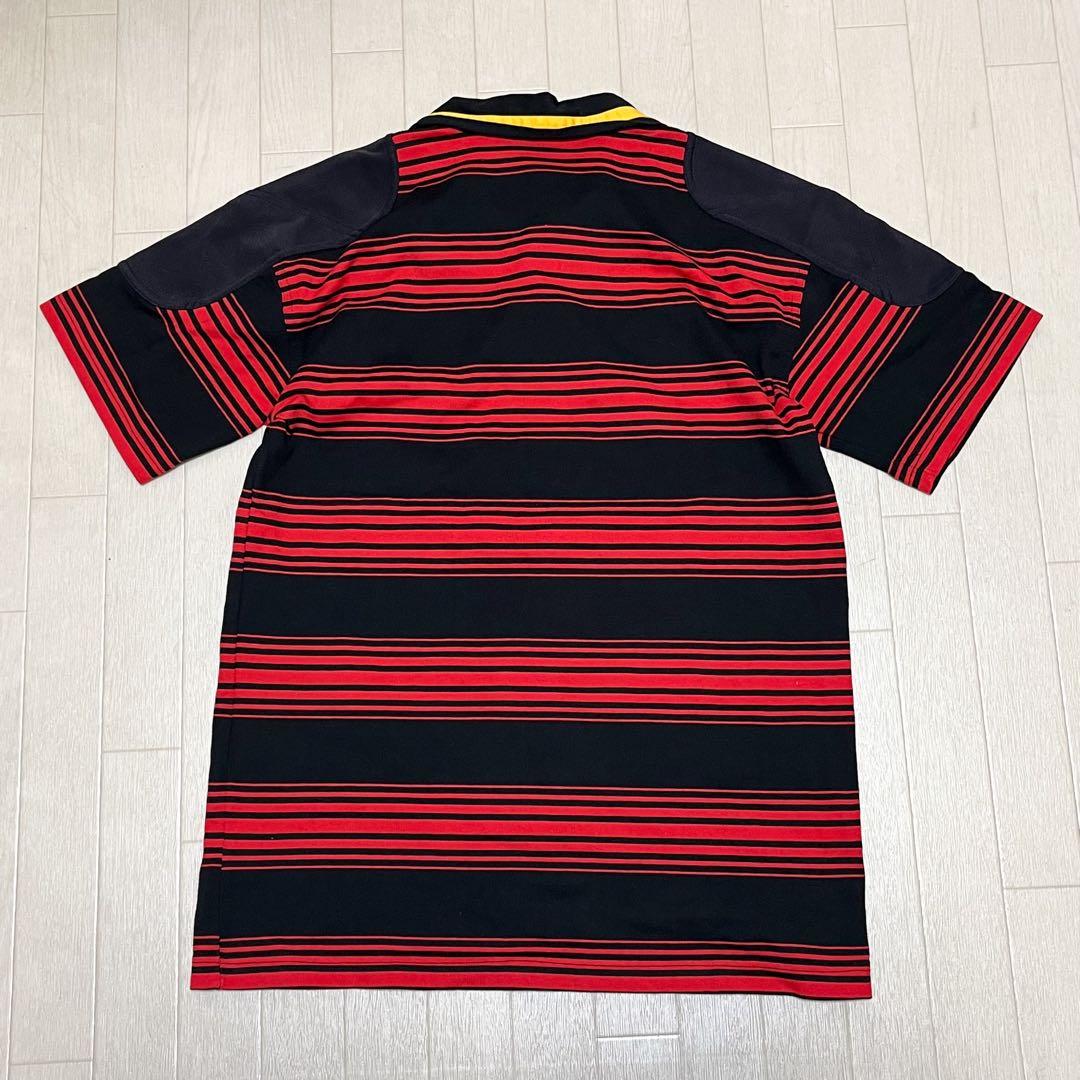 か12★ NIKE CRFU ラガーシャツ ポロシャツ ラグビーシャツ ブラック