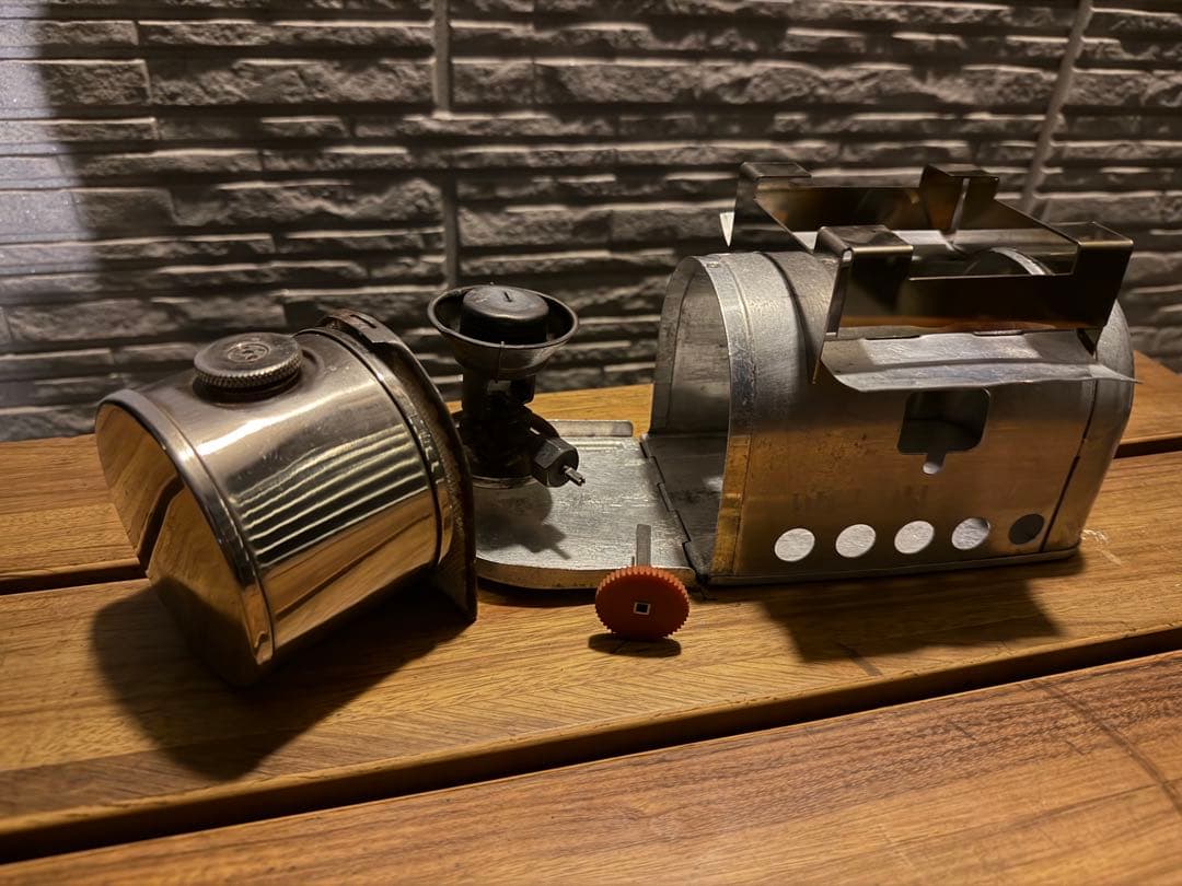ピジョン　イグナス　超激レアガソリンストーブ　稼働品　好調　サイレントバーナー