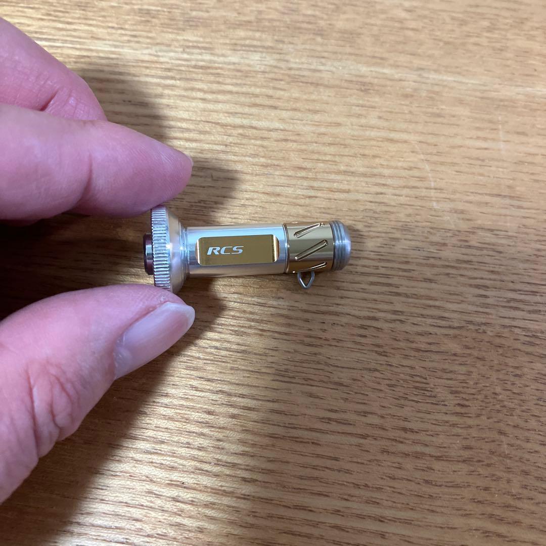 早い物勝ち　美品　ダイワ用　45mm シングルハンドル　RCS ノブ　スタンド