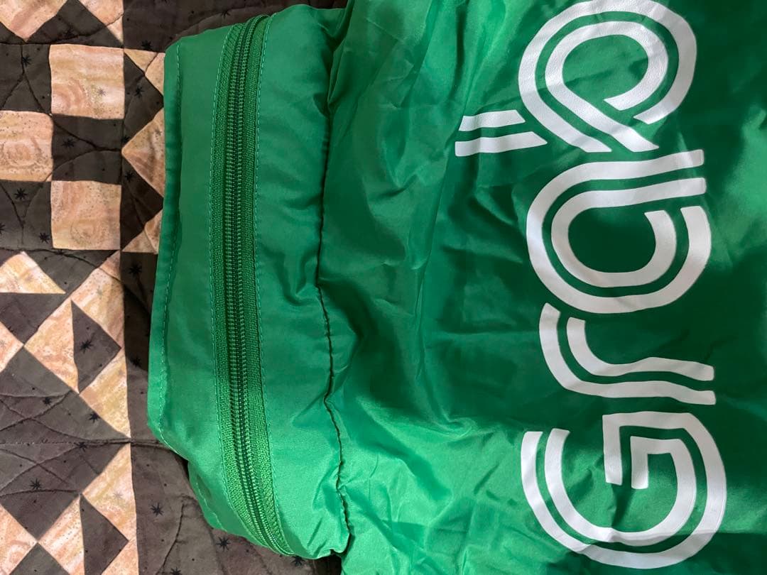 東南アジア版Uber Grab グラブ ヘルメット ジャケットセット 3XL
