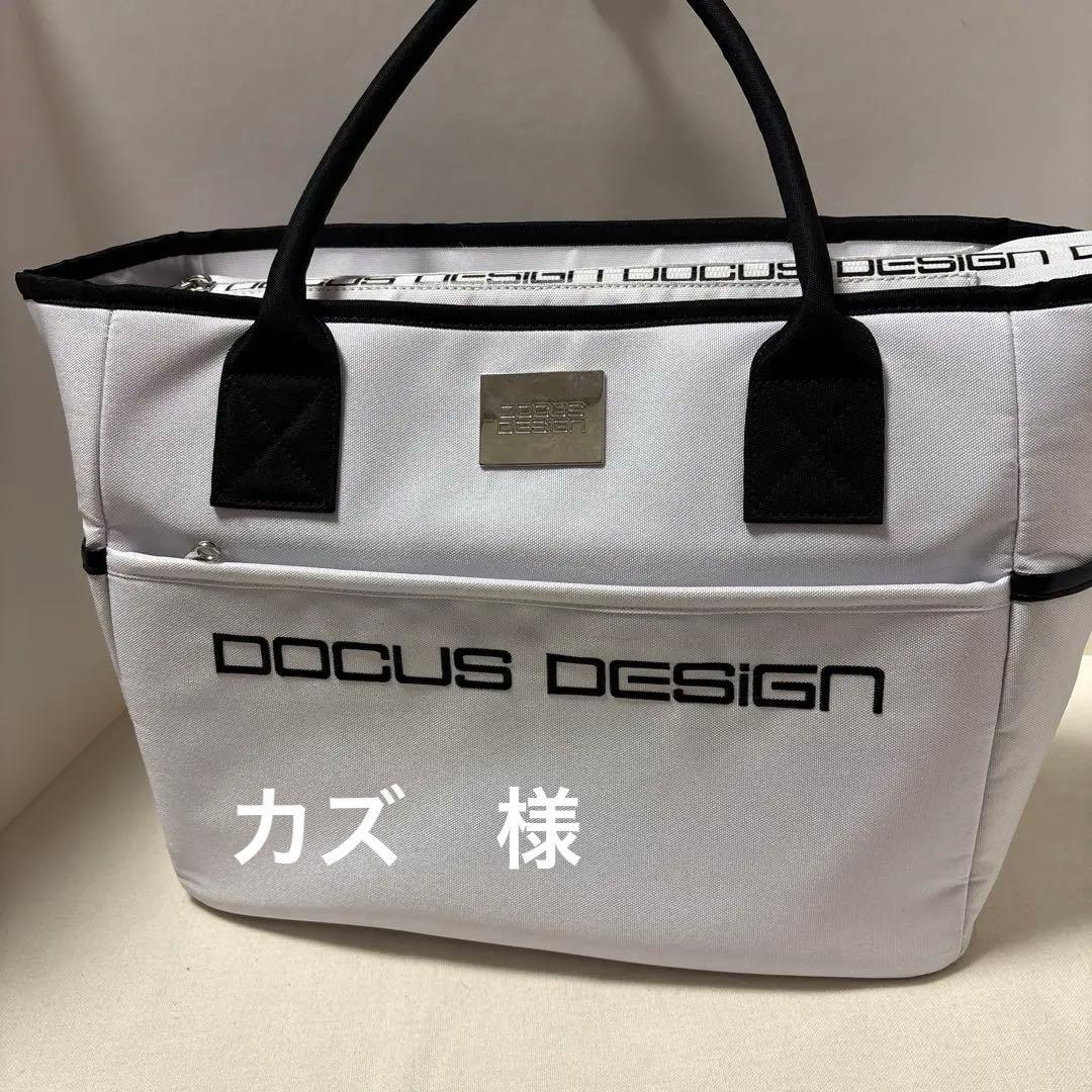 DOCUS トートバッグ ラウンドバッグ　鞄　バッグ　ドゥーカス　ゴルフ