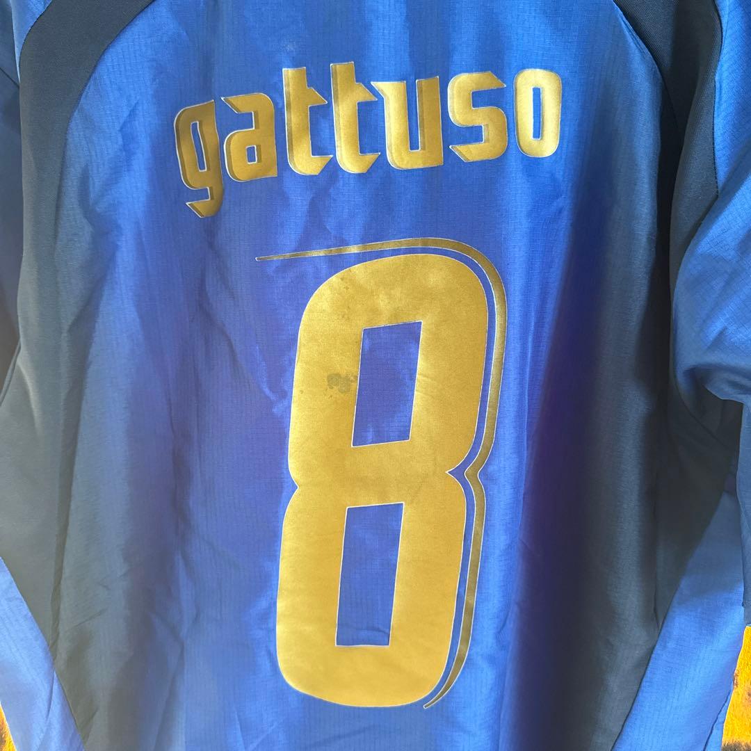 イタリア代表監督gattuso 8 サッカー　2006 football