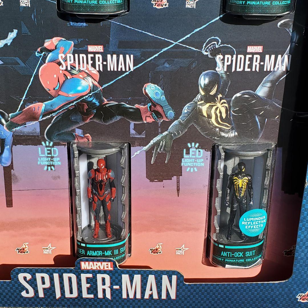 限定品 トイサピエンス スパイダーマン スーツ格納庫 6体 セット トイズ