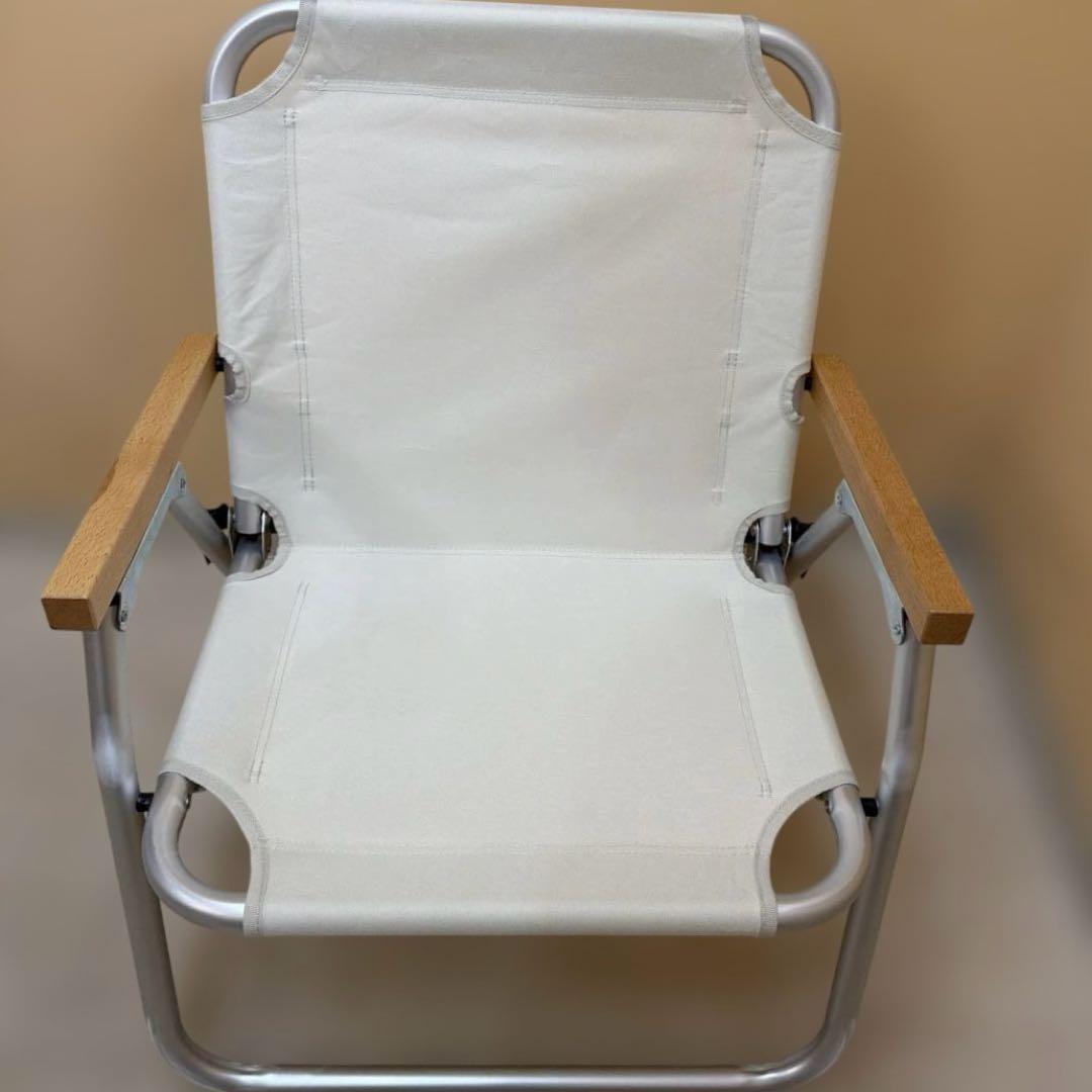 【廃盤品】無印良品 折りたたみチェア クッション付き