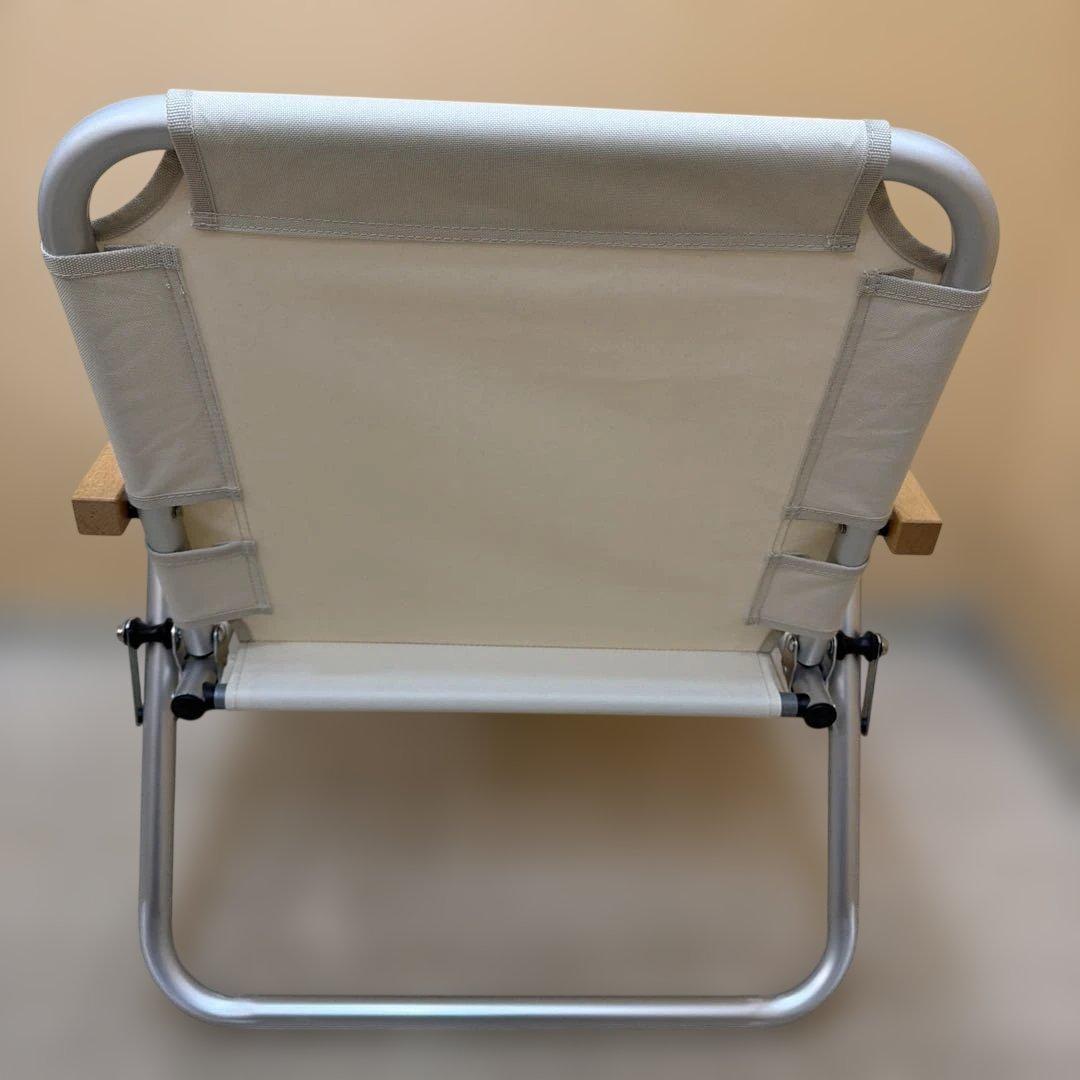 【廃盤品】無印良品 折りたたみチェア クッション付き