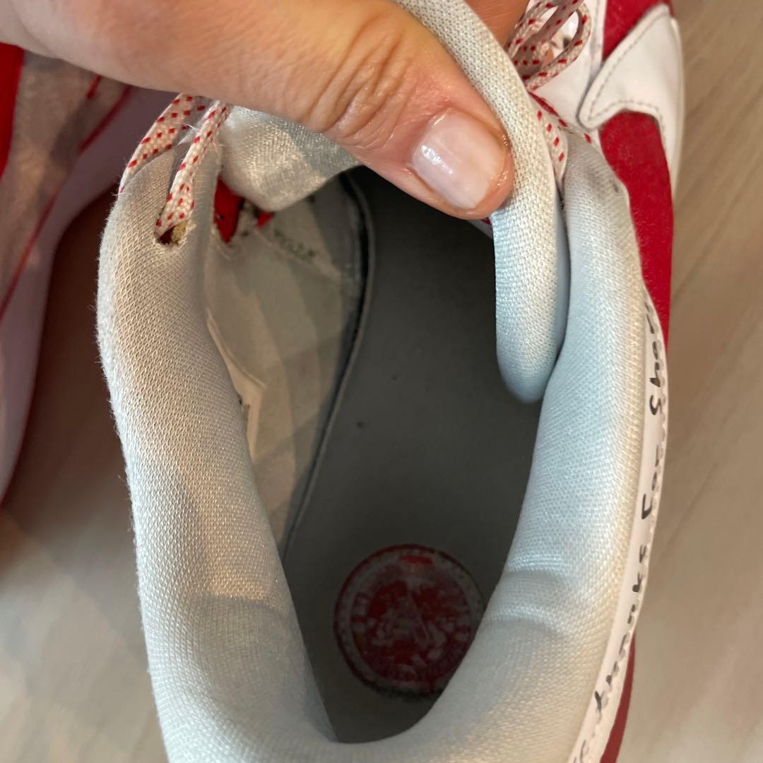 Nike バスケットボールシューズ レッド/ホワイト