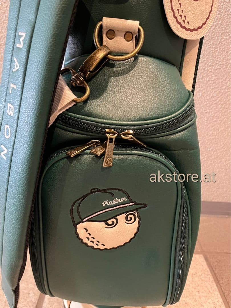 【4/6発送】在庫処分価額●マルボンキャディバッグ　マルボンゴルフ　グリーン