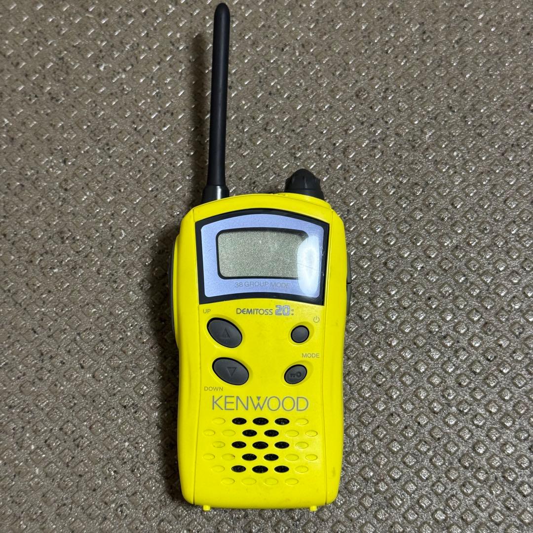 KENWOOD DEMITOSS20 UBZ-LJ20トランシーバー 3台