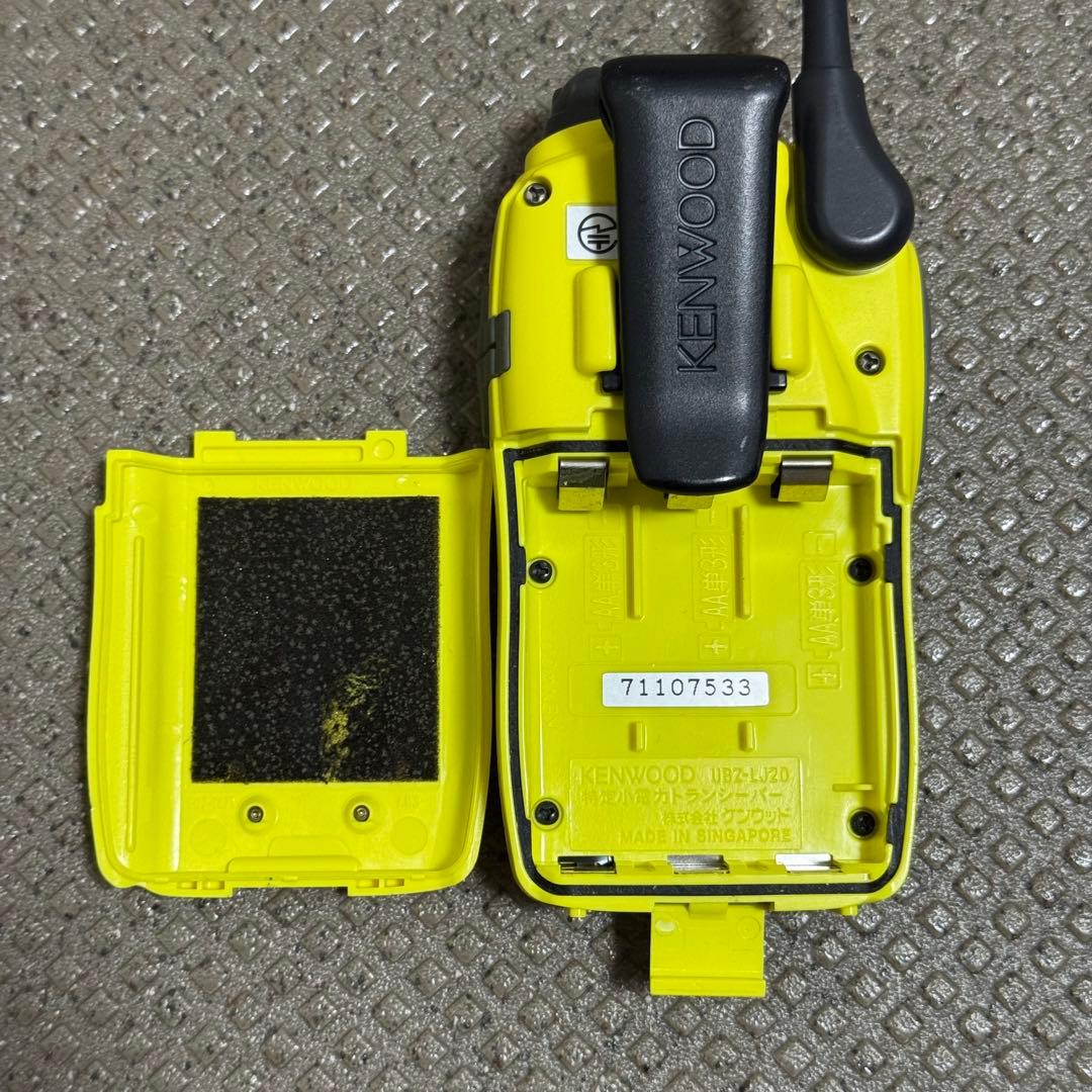 KENWOOD DEMITOSS20 UBZ-LJ20トランシーバー 3台