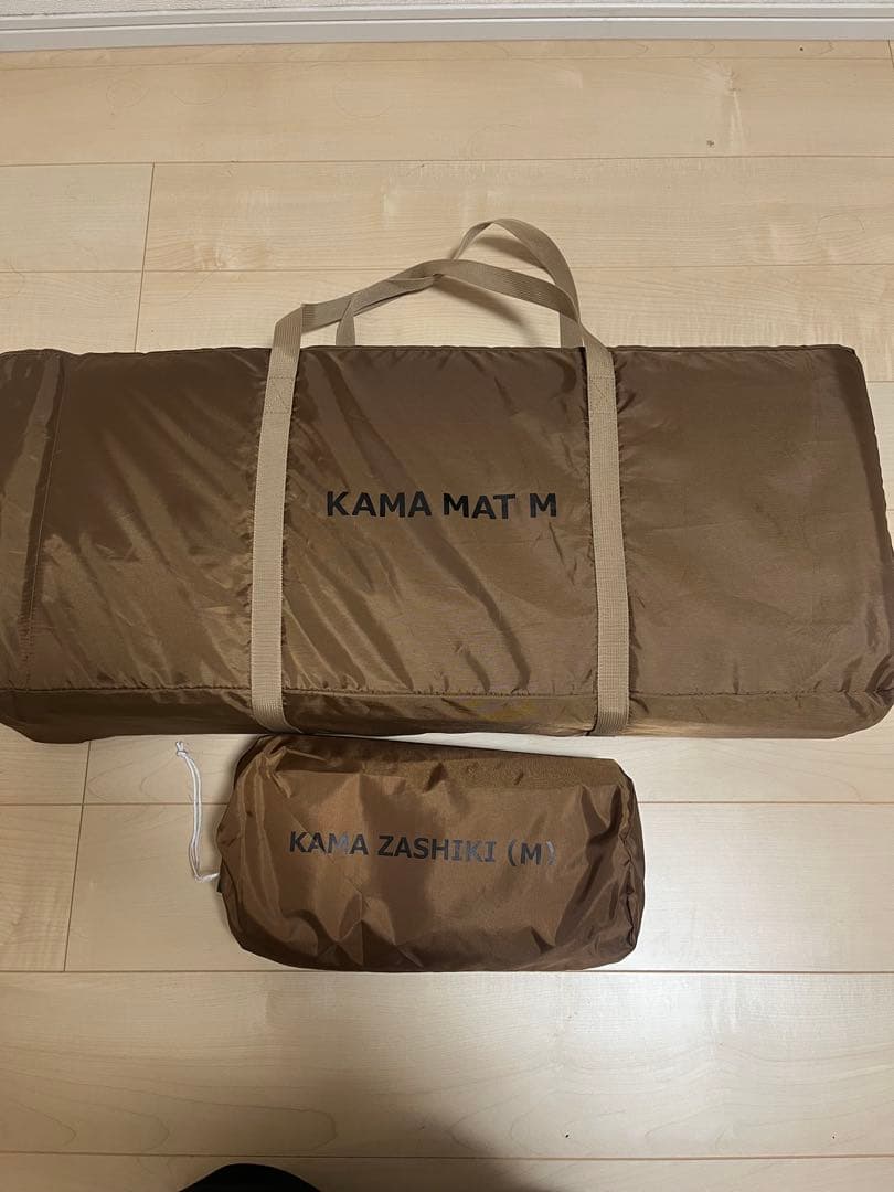 DOD カマボコテント3m ブラック　カママット　カマザシキmセット