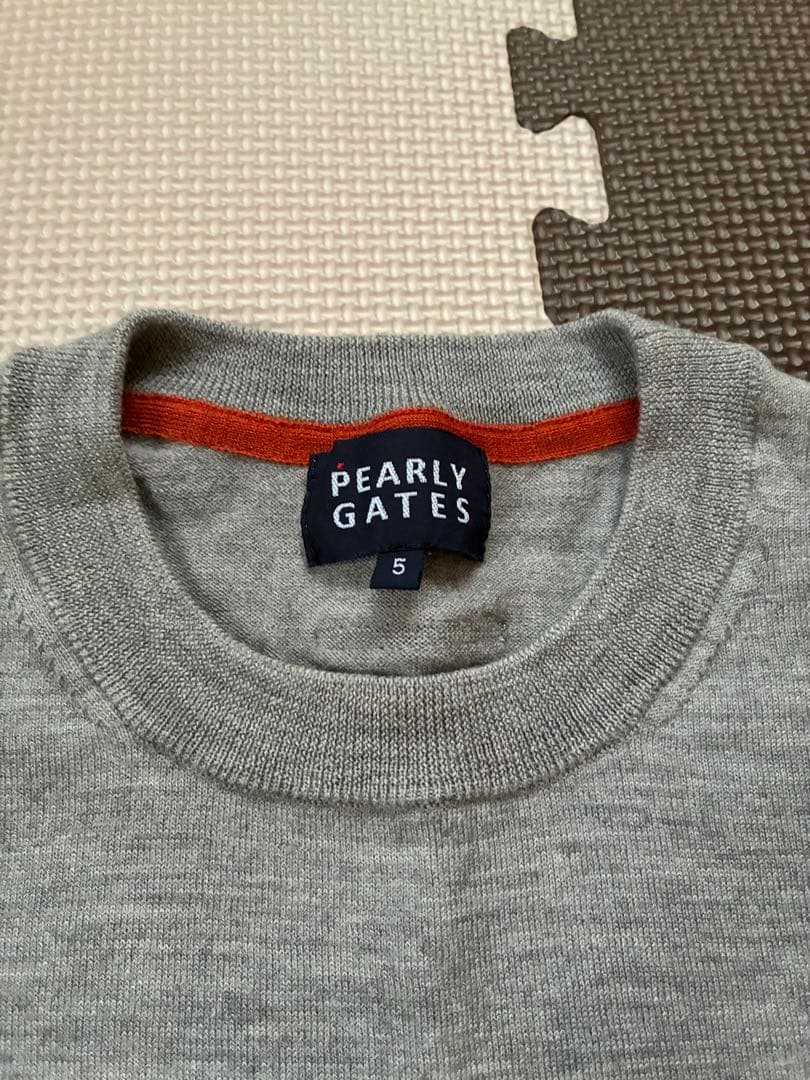 PEARLY GATESニット セーター グレー