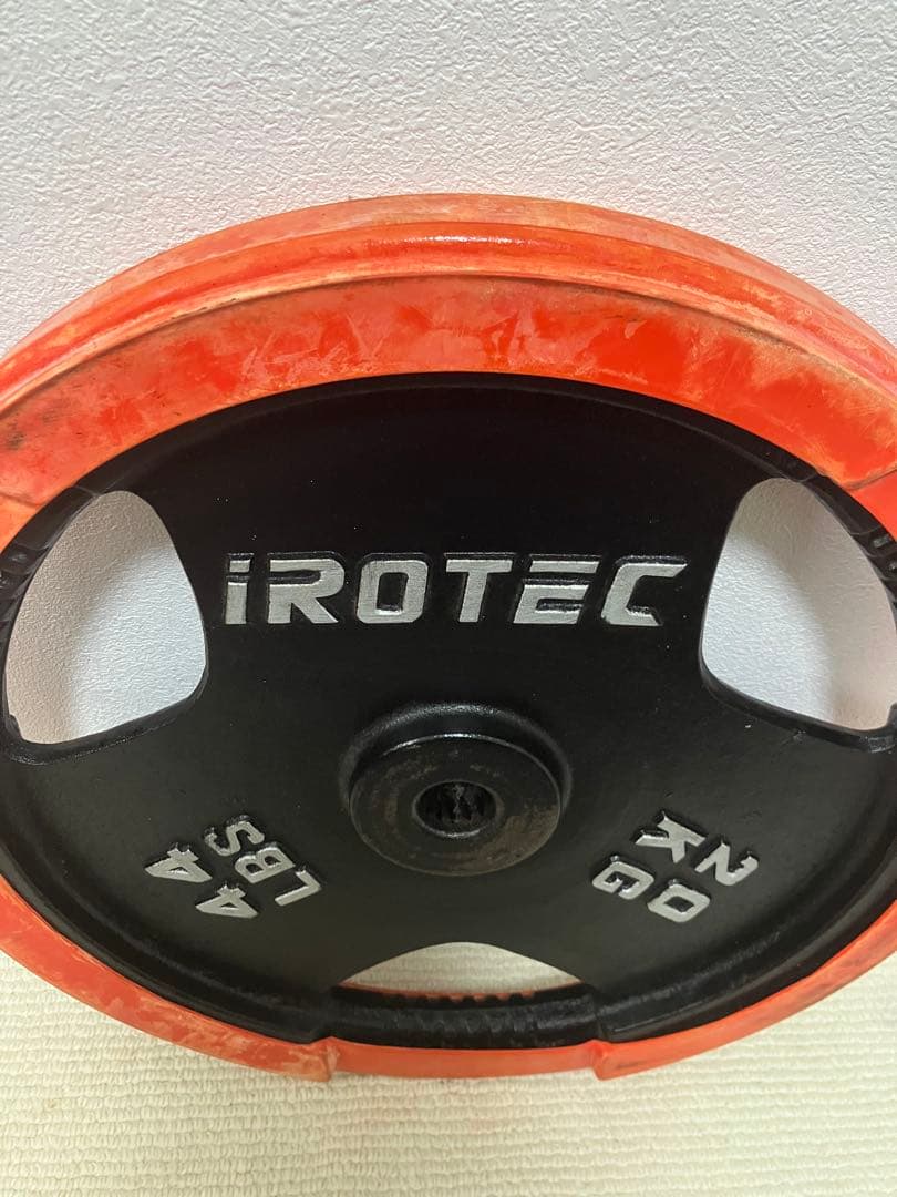 早い者勝ち　IROTEC（アイロテック） プレート20KG 1枚　①