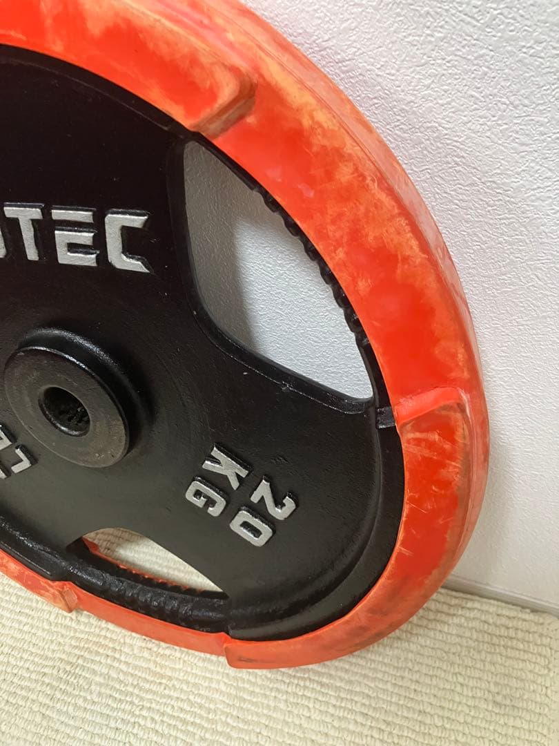 早い者勝ち　IROTEC（アイロテック） プレート20KG 1枚　①