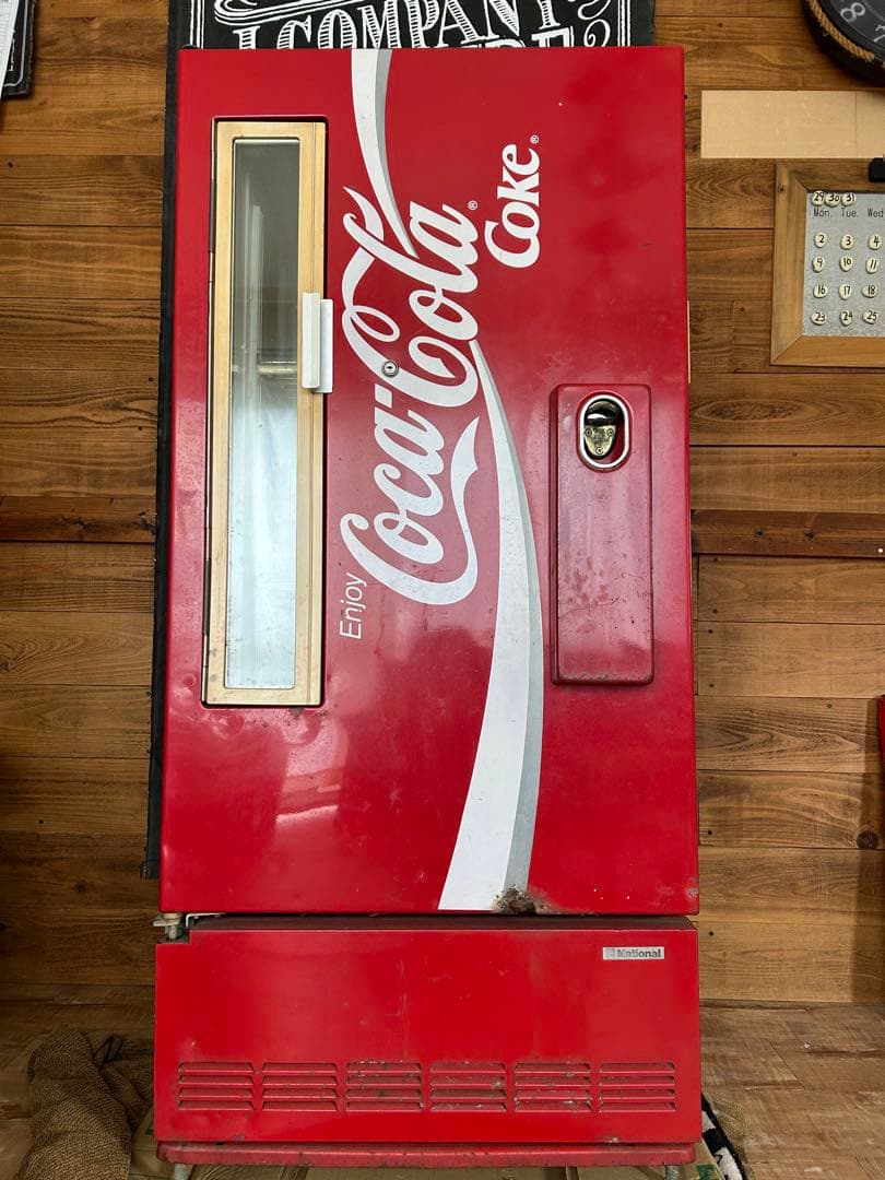 コカコーラ　冷蔵庫　シェルフ　棚　収納　インテリア　レトロ　アメリカンCola