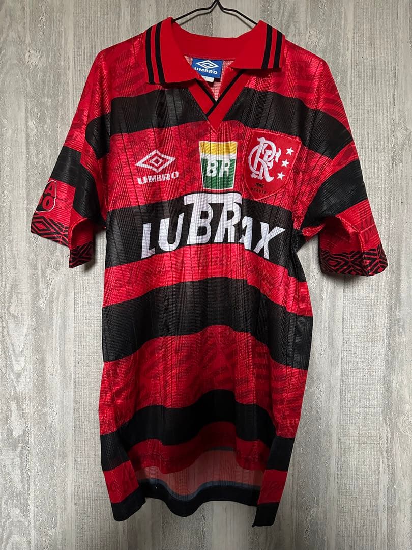 【希少】Umbro アンブロ フラメンゴ 94/95年 ブラジル戦 100周年