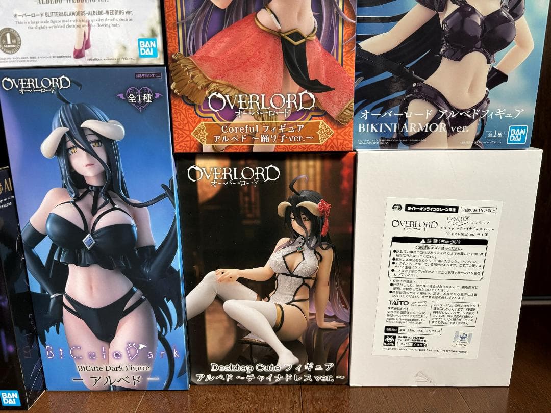 オーバーロード　アルベド・シャルティア １８個セット (タイクレ限定付き)