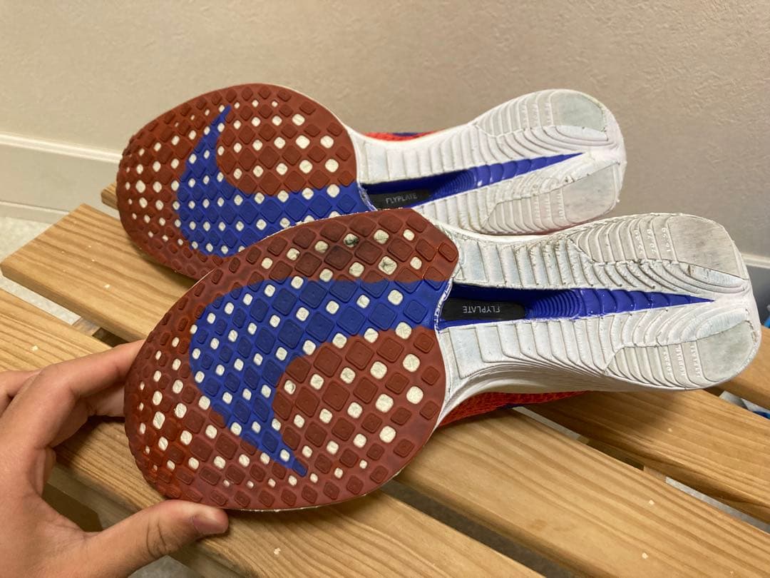 NIKE ヴェイパーフライ3 レッド　レースシューズ　25.5cm