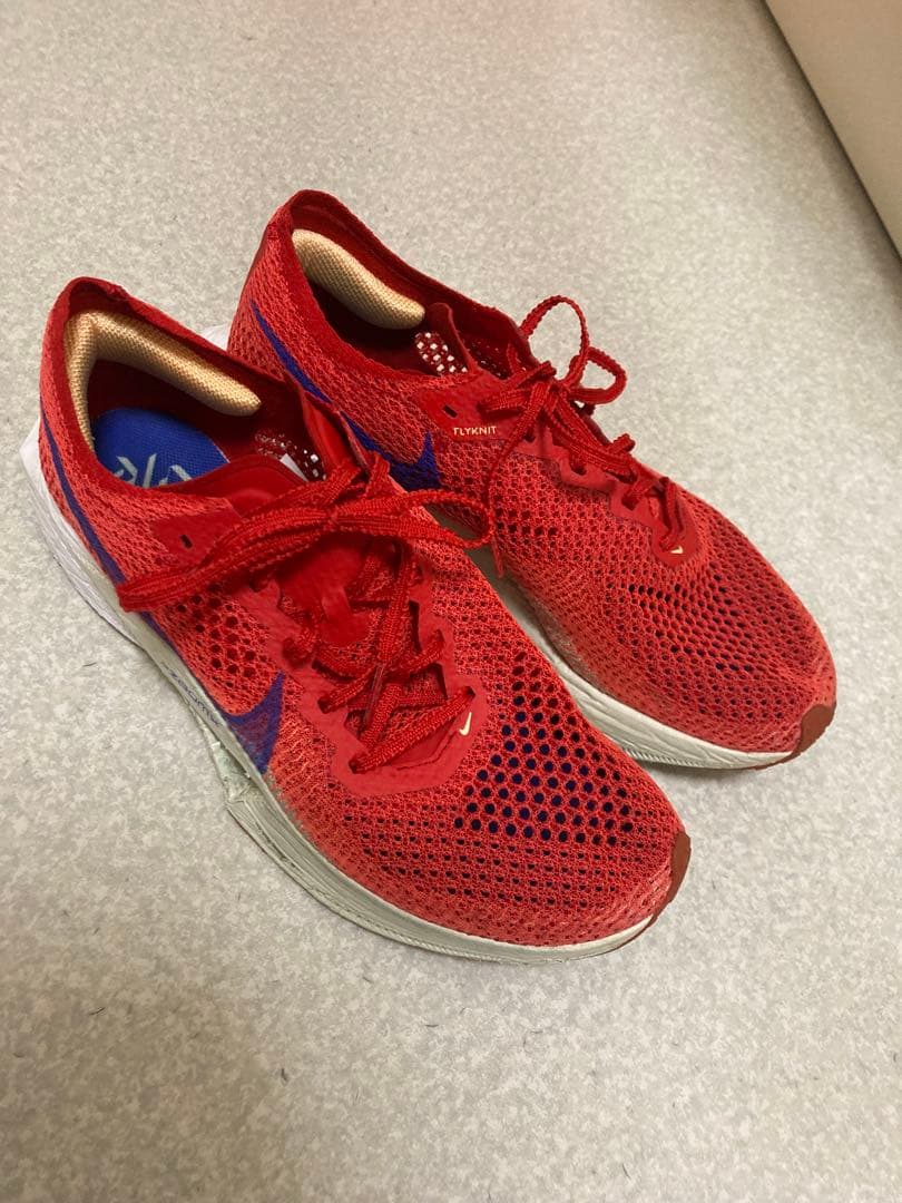 NIKE ヴェイパーフライ3 レッド　レースシューズ　25.5cm