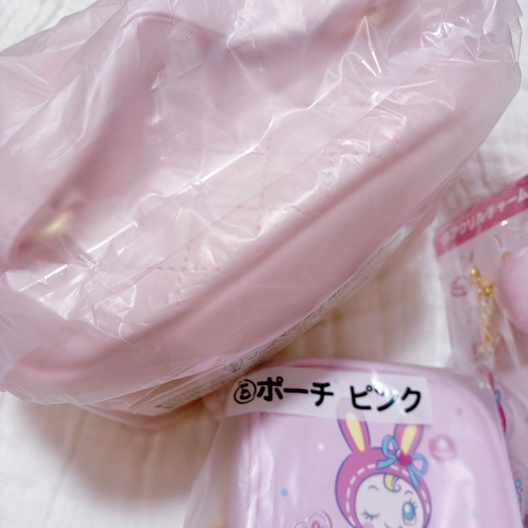 メゾピアノ　一番くじ　バニティポシェット　ピンク 新品未開封　ベリエちゃん