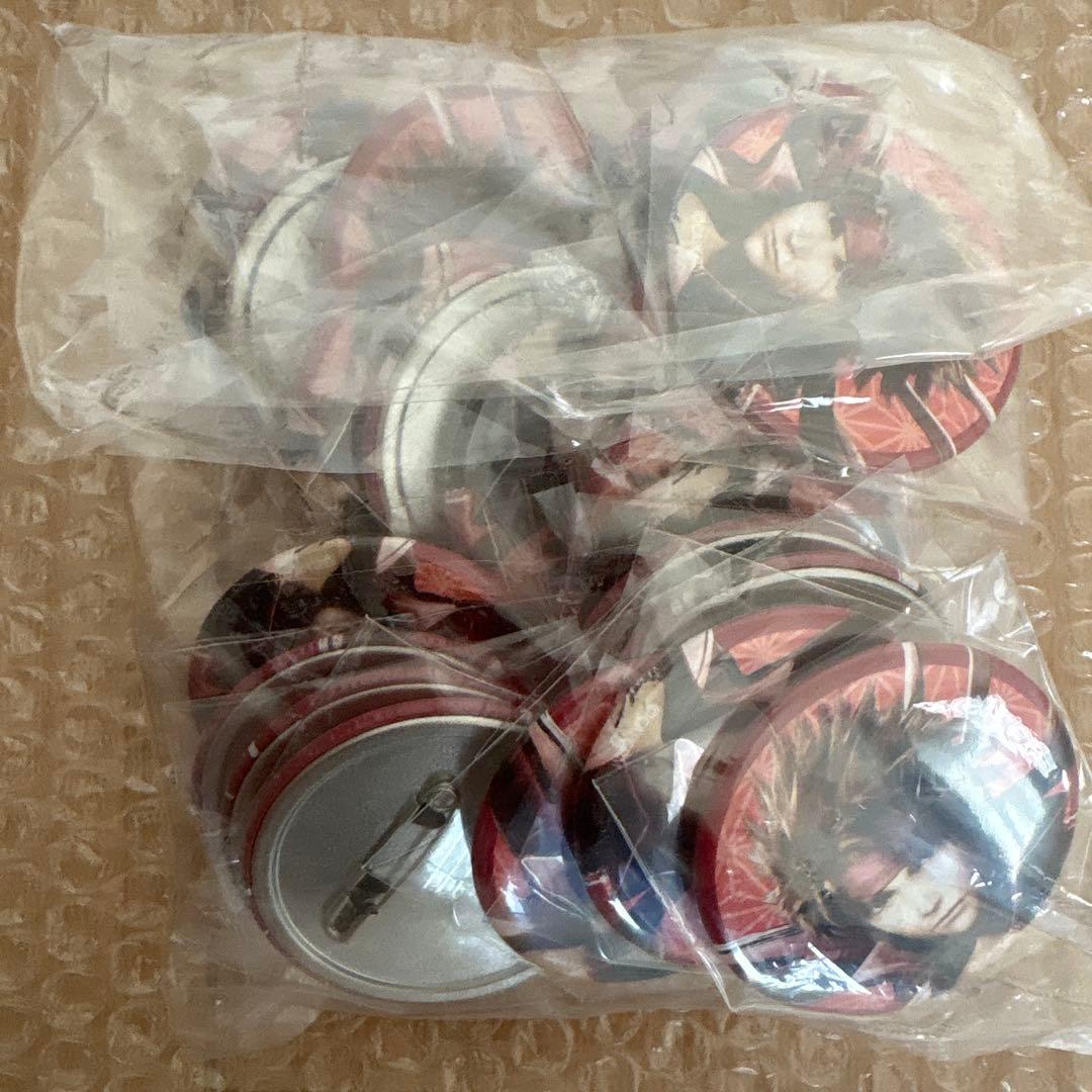 戦国BASARA カプくじ 推して参る 真田幸村 S賞 痛バ 缶バッジ 痛バッグ