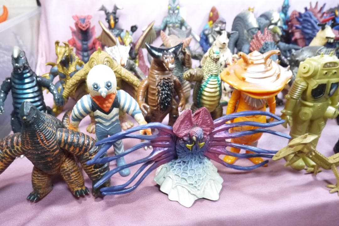 ウルトラ怪獣シリーズ　DXシリーズなど　怪獣ソフビ　58体セット
