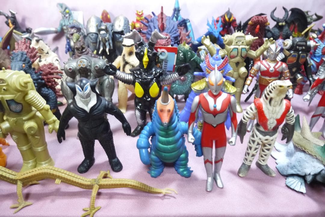 ウルトラ怪獣シリーズ　DXシリーズなど　怪獣ソフビ　58体セット