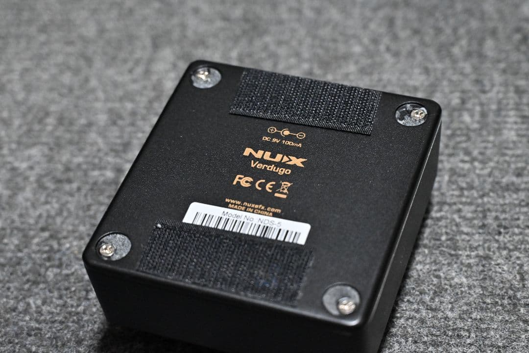 nux Fireman オーバードライブ ディストーション エフェクター
