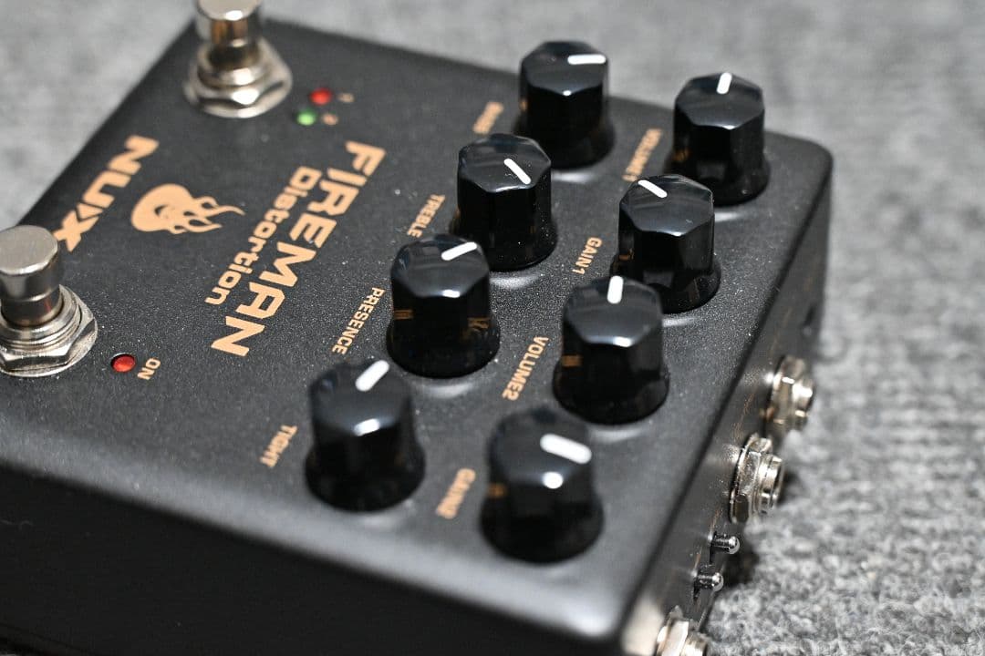 nux Fireman オーバードライブ ディストーション エフェクター
