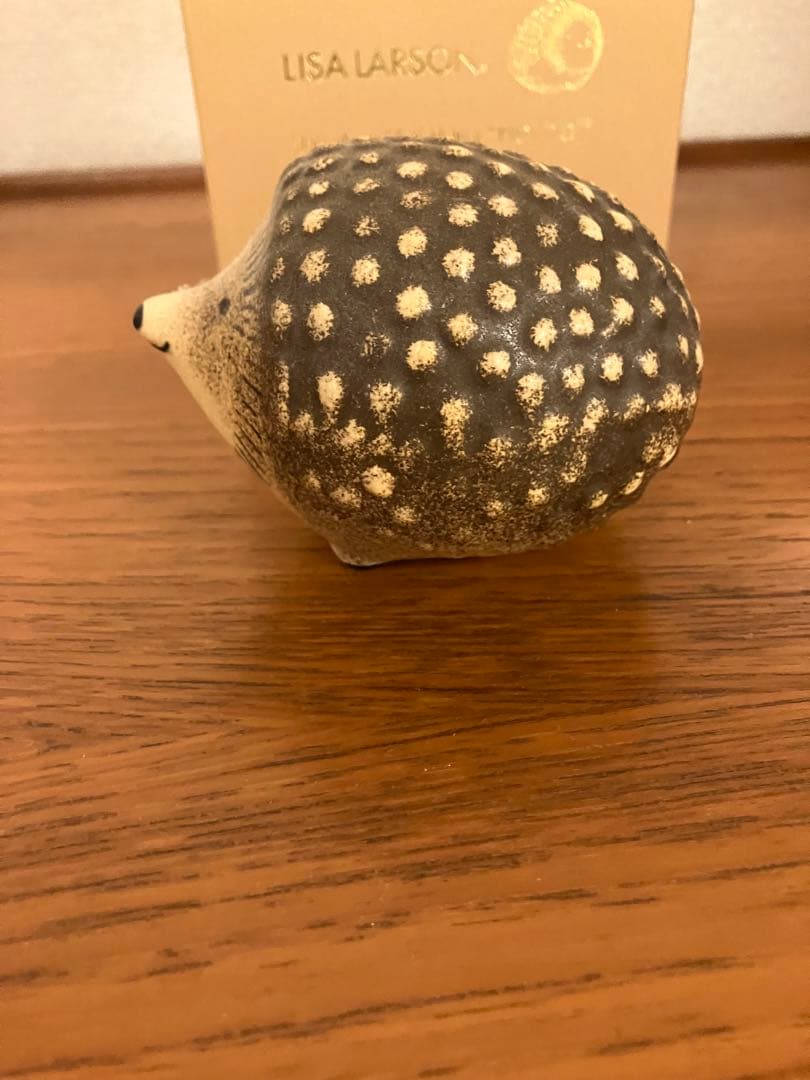 リサラーソン 置物 ハリネズミ 流れ星のハリー