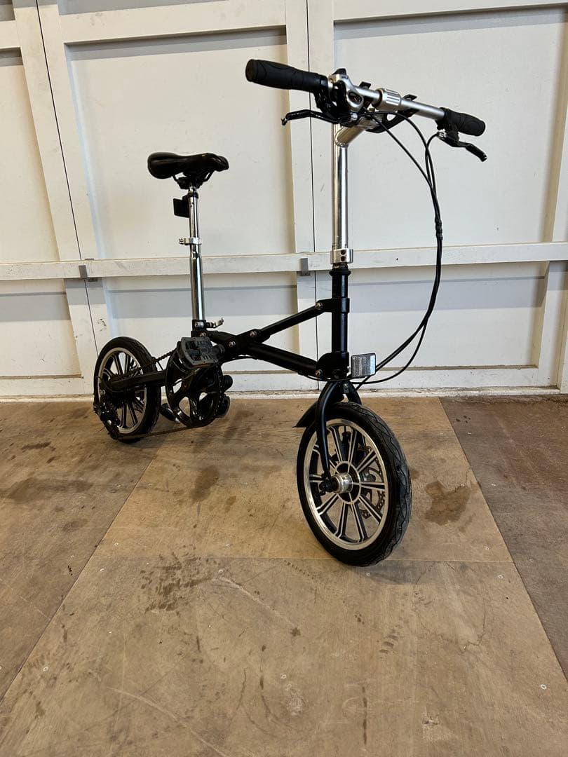 シティサイクル 14インチ ディスクブレーキ ブラック