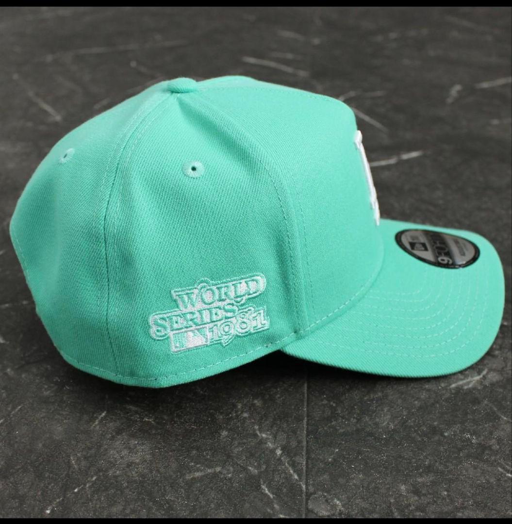 NEW ERA LA ドジャース キャップ 海外モデル ミントグリーン