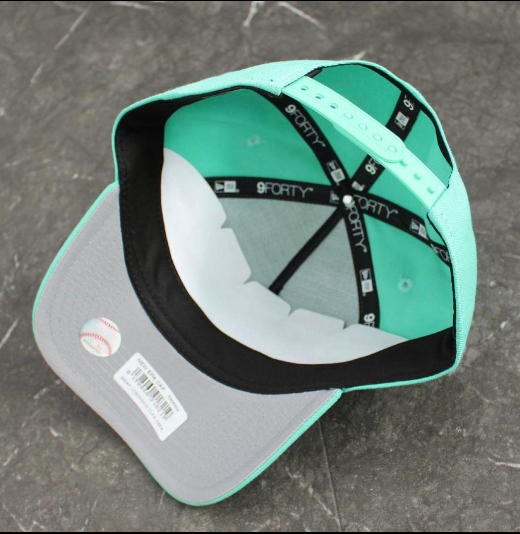 NEW ERA LA ドジャース キャップ 海外モデル ミントグリーン