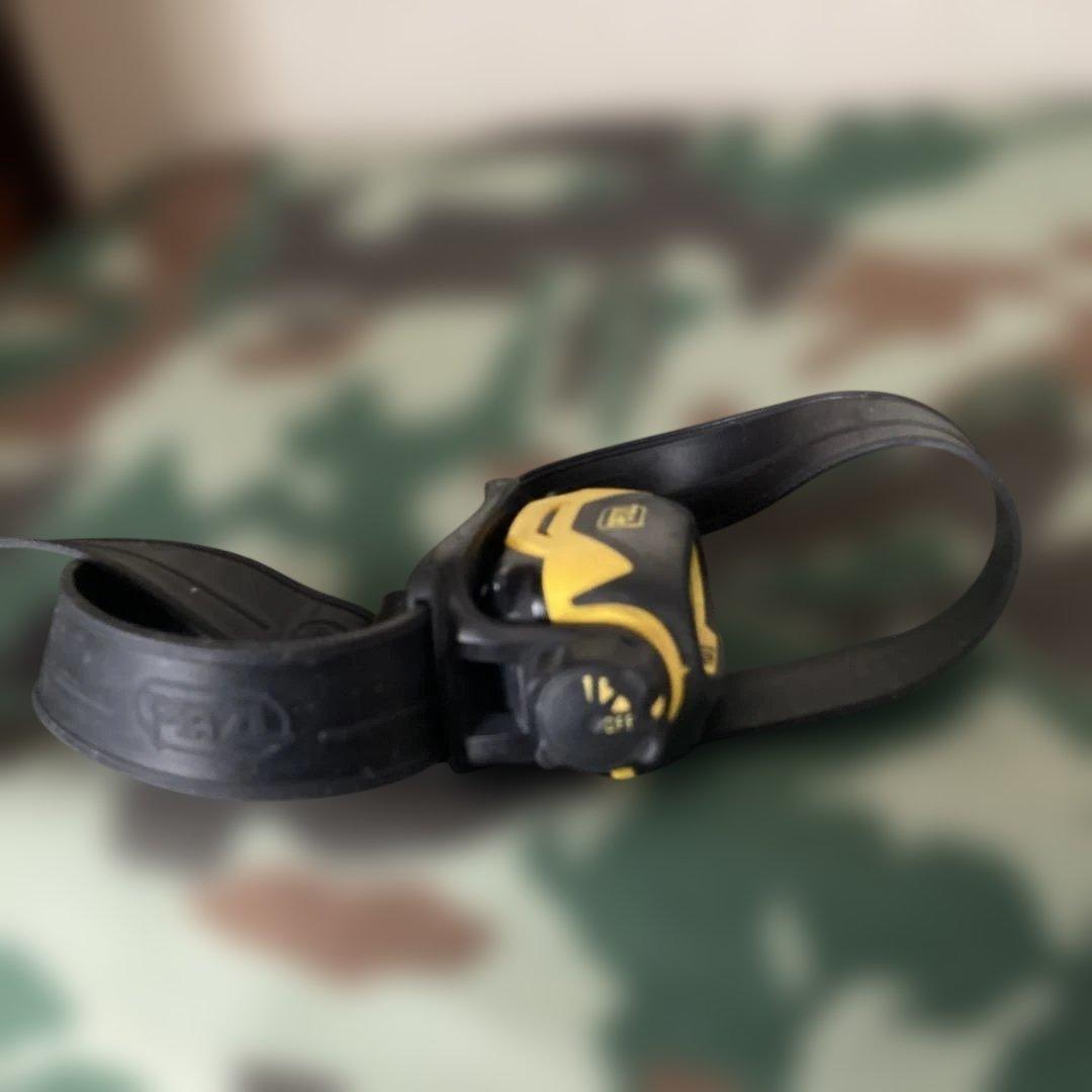 PETZL PIXA 3 ヘッドランプ　ラバーバンド