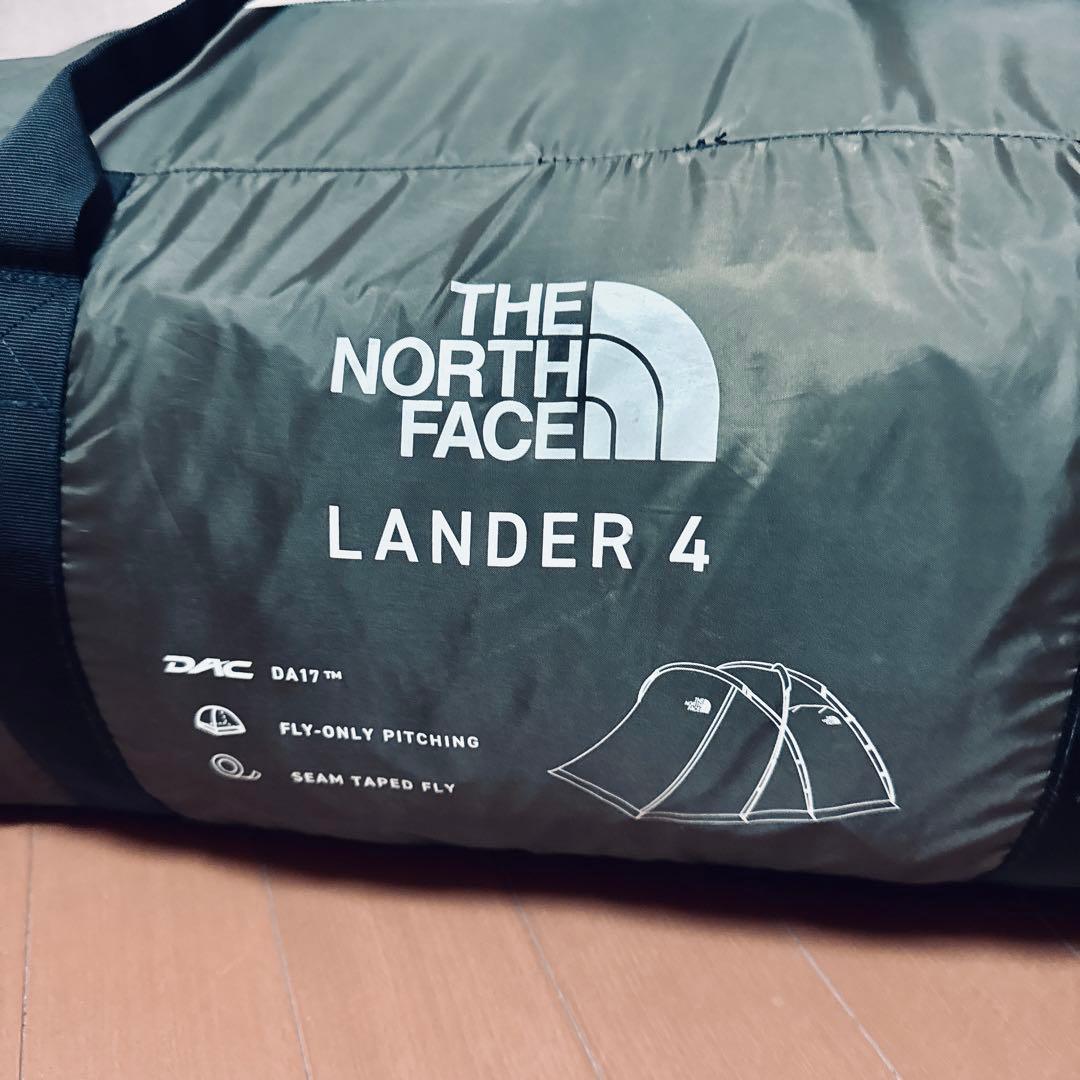 ノースフェイス ランダー4 Lander 4 グランドシート付　即キャンプ可