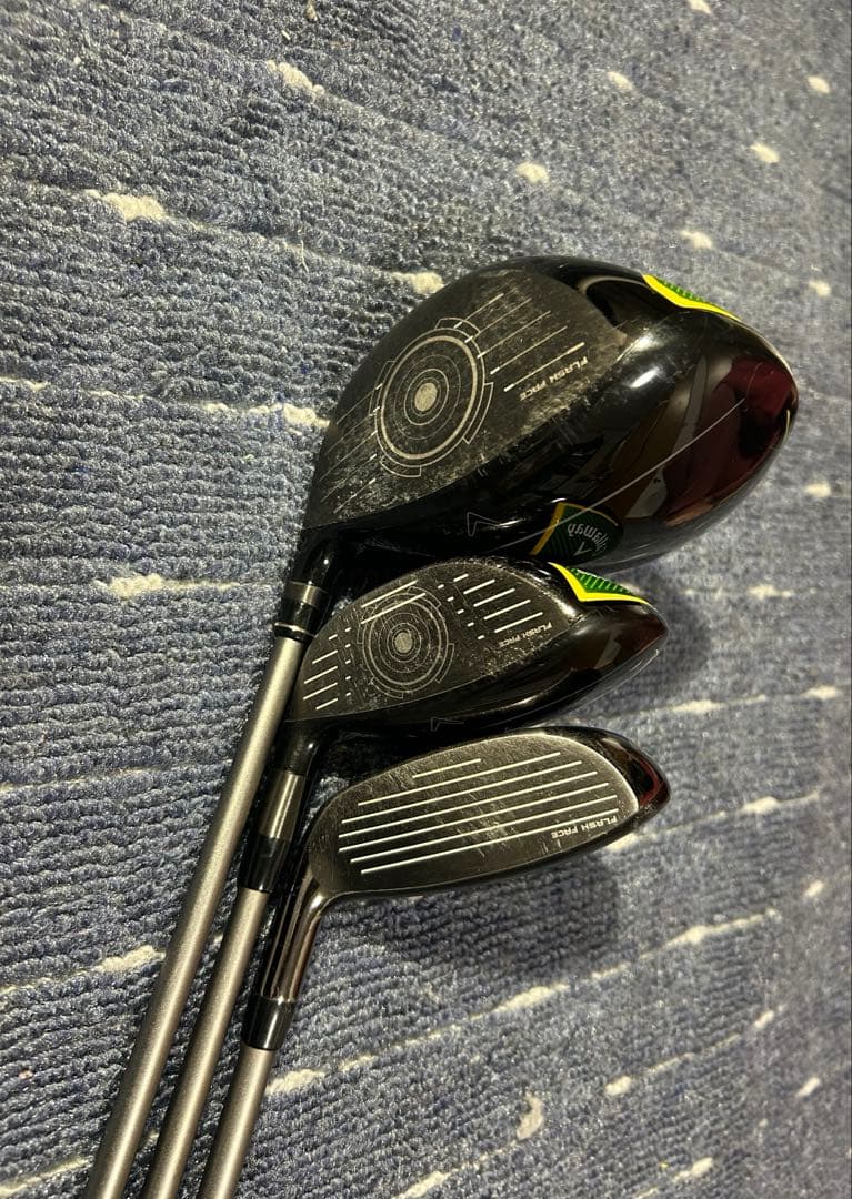 Callaway EPIC FLASH ドライバー　ウッド　ユーティリティ　3本