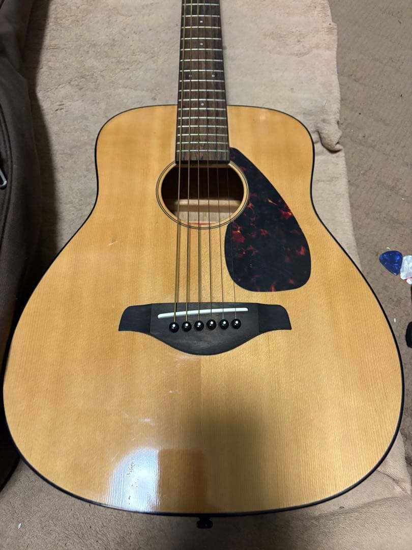 Yamaha ミニアコースティックギター JR2ケース　本チューナーカポ替え弦