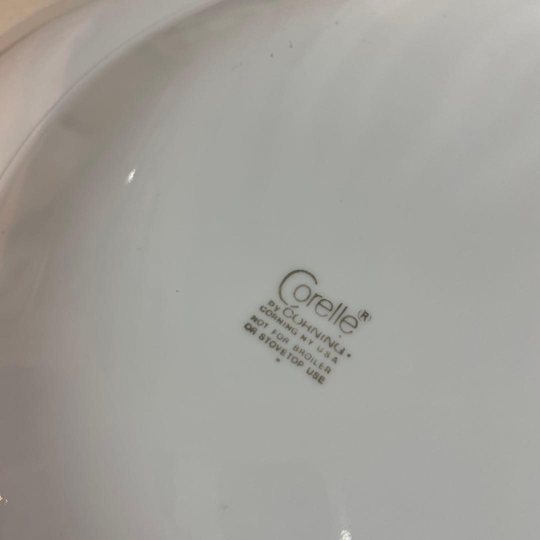 レトロ⭐︎コレール　プレート　大皿・中皿　花柄　USA 　corelle セット